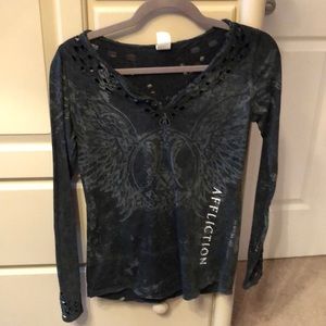 Black Affliction top